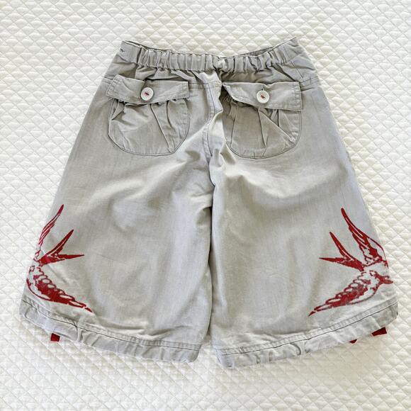 Paper Wings Vintage Shorts-Faded Turquoise main image 0